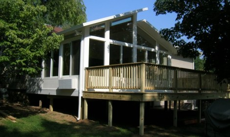 Macomb County Sunroom - Split