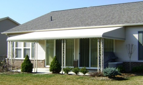 Michigan Macomb County Awning Back Porch Aw