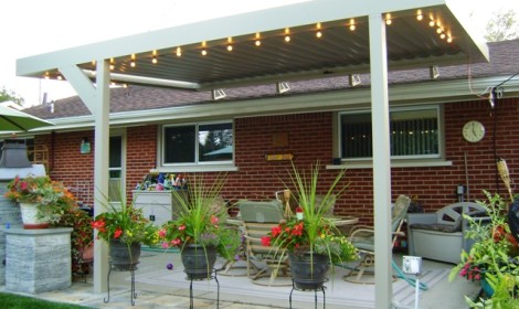 Farmington Hills, MI Powered Louvered Roof