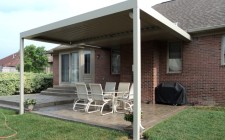 Fraser, MI Equinox Louvered Roof Installation