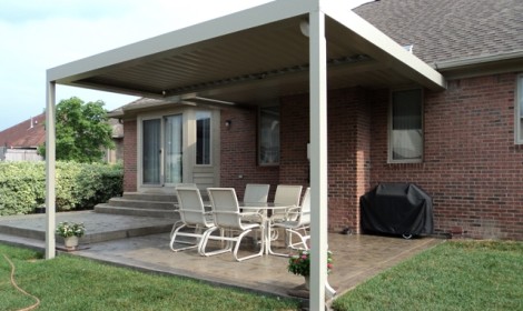 Fraser, MI Equinox Louvered Roof Installation