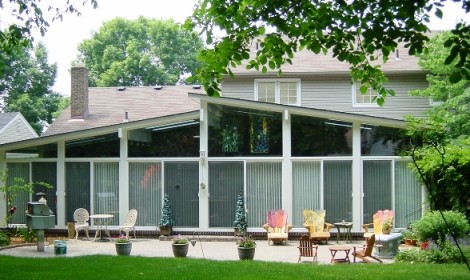 Oakland County Sunroom - Split Style