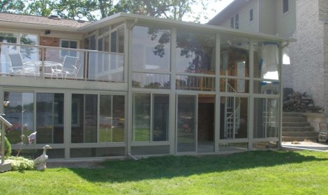 2 Level Studio Sunroom Michigan