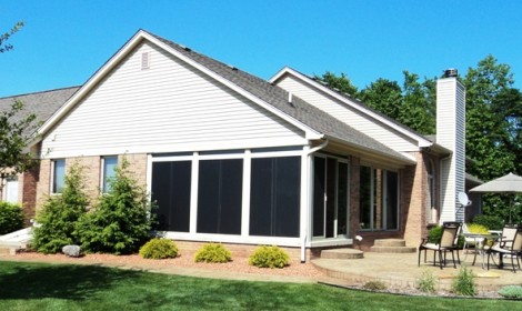 Porch Enclosure under Existing Roof