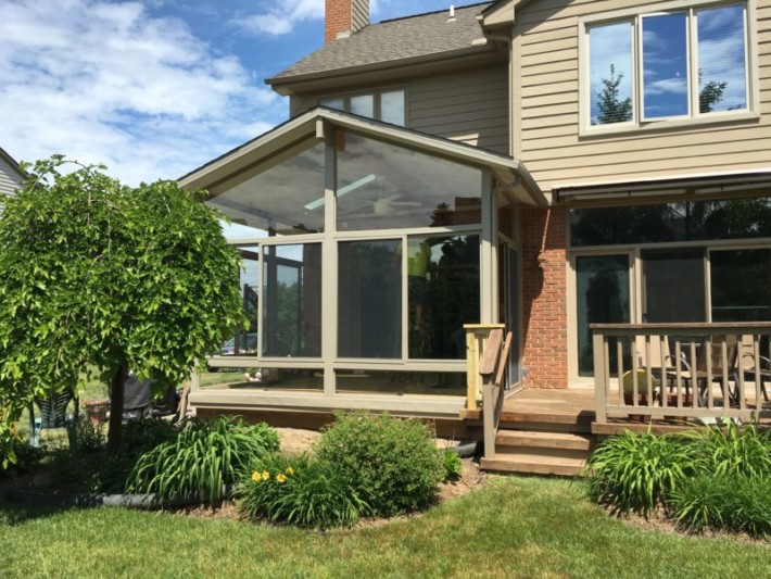 Gable Roof Sunroom