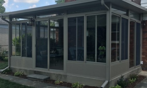 Oakland County Studio Style Sunroom