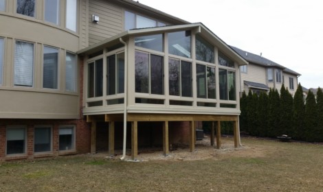 Gable Sunroom All Season Elevated