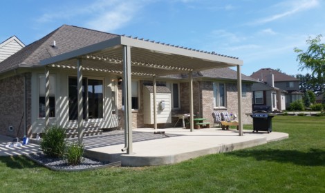 Equinox Louvered Patio Roof - Macomb