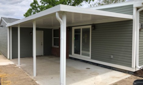 Flat Pan Awning - Warren MI