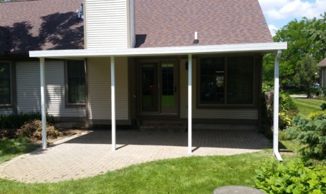 Flatpan Patio Roof