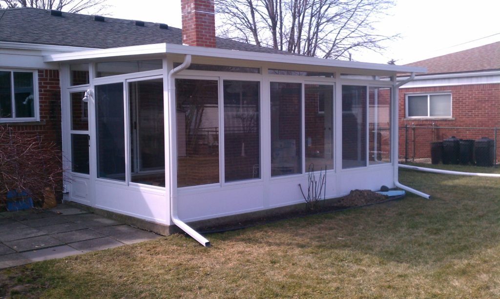 3 Season Sunroom with Insulated Kickplates - Mr. Enclosure Michigan ...